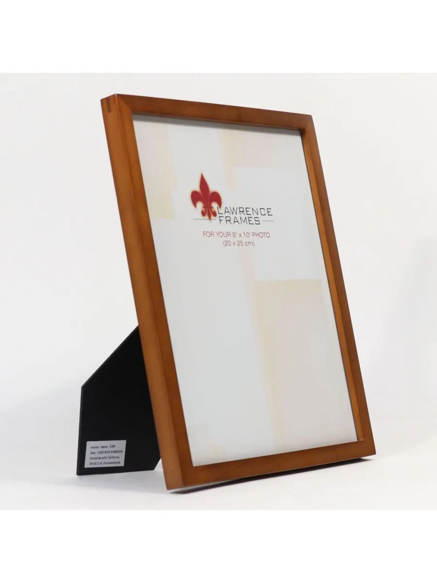 766080 Рамка для картины из мускатного ореха - 8" x 10" Lawrence Frames — изображение 2 из 3, коричневый