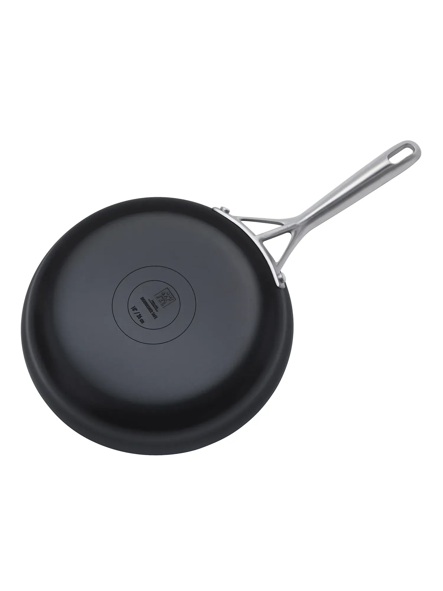 Сковорода Zwilling Motion Ceramic Hard Anodized, 25 см — изображение 3 из 6, черный