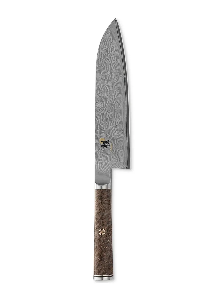 Черный нож Сантоку 5,5 дюймов Miyabi,