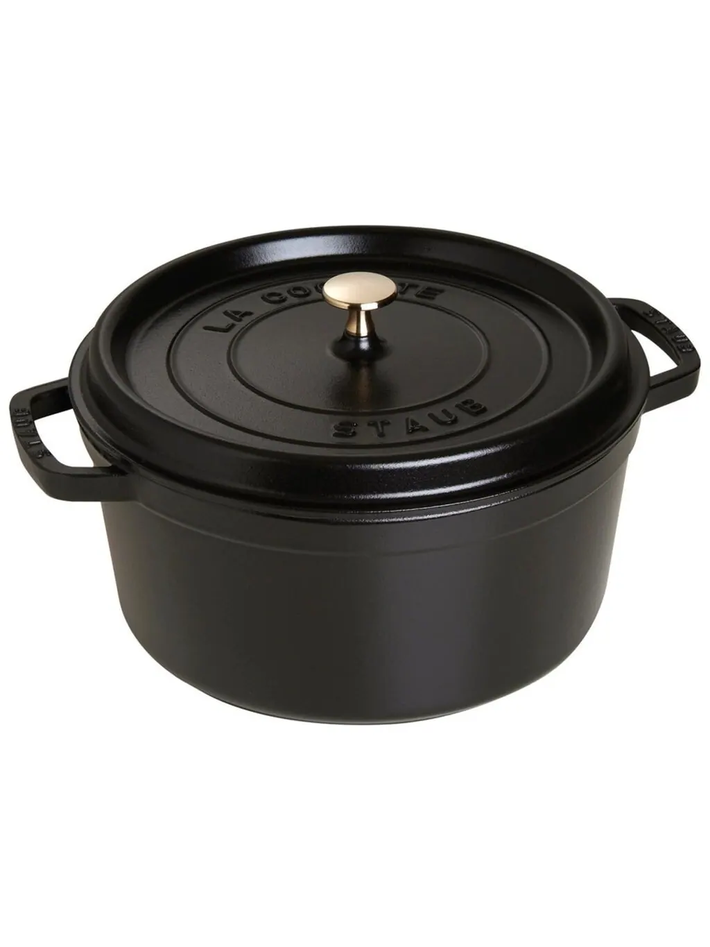 Круглая чугунная кокотница Staub, 28 см, 6.7 л
