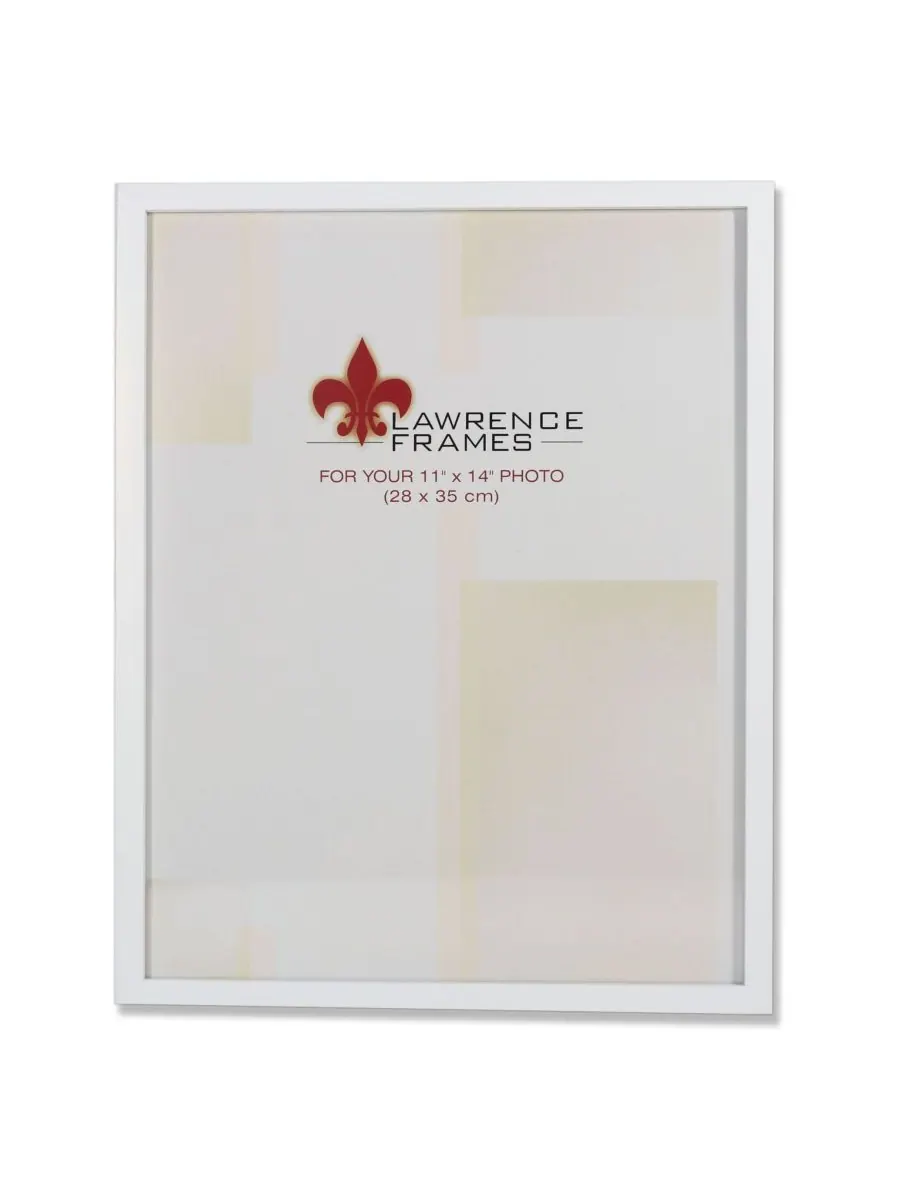 Lawrence Frames Белая деревянная рама для картины - Коллекция "Галерея" - 11" x 14"