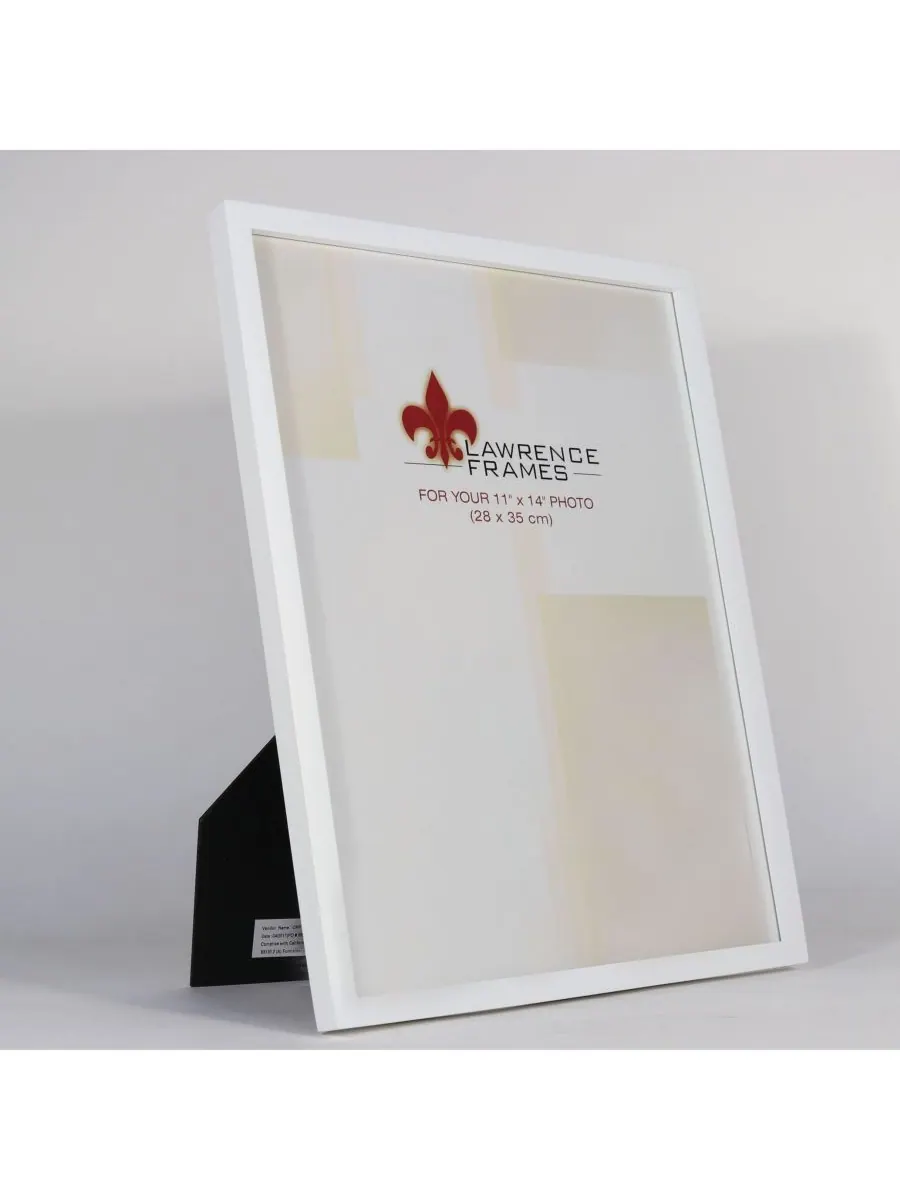Lawrence Frames Белая деревянная рама для картины - Коллекция "Галерея" - 11" x 14" — изображение 2 из 3, белый