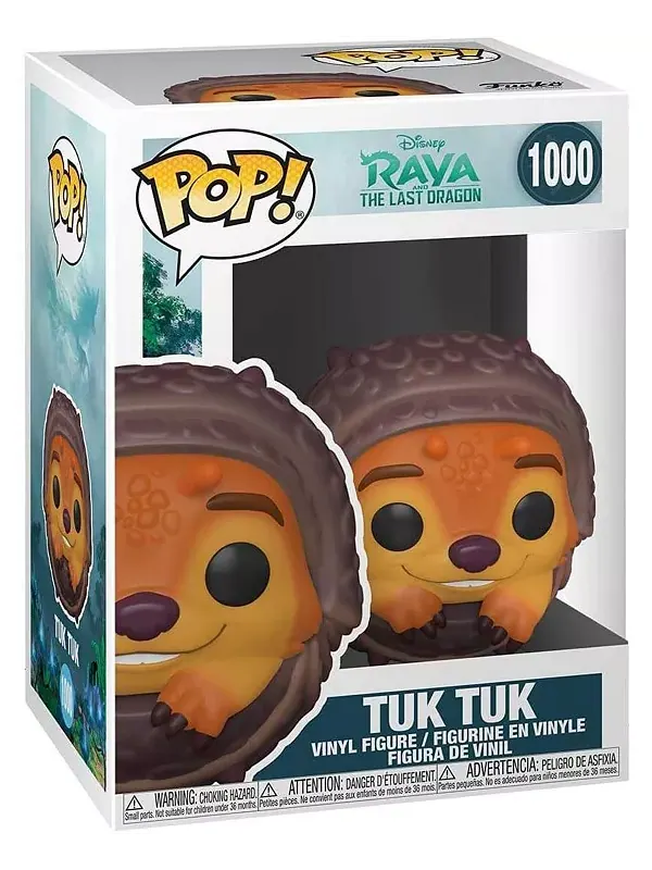 Виниловая фигурка Disney «Рая и последний дракон» | тук-тук Funko — изображение 2 из 3, коричневый