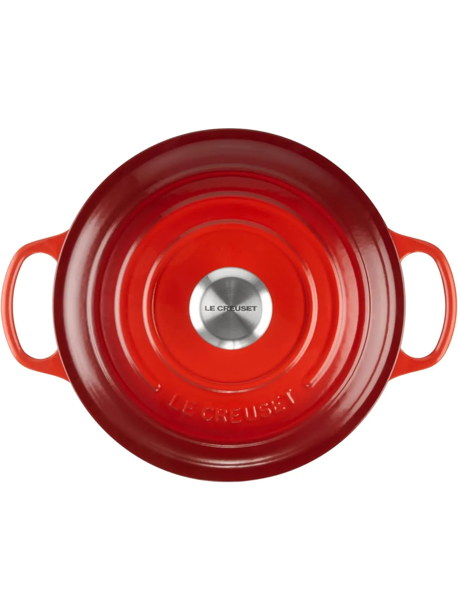 Кастрюля круглая Le Creuset Signature, 4,2 л, 24 см — изображение 2 из 7, красный