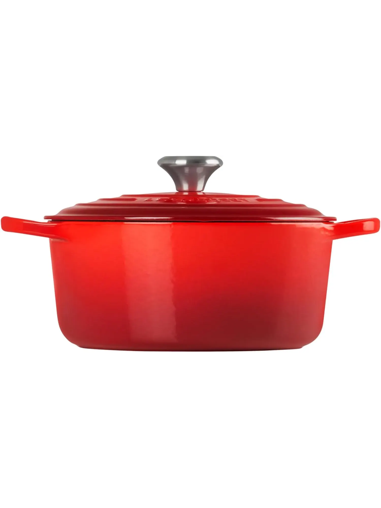 Кастрюля круглая Le Creuset Signature, 4,2 л, 24 см — изображение 4 из 7, красный