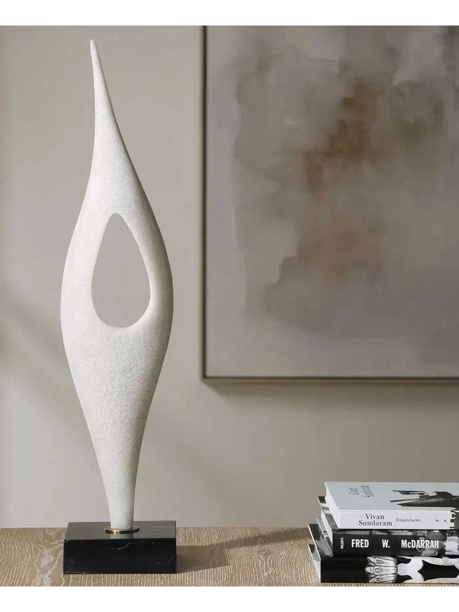 Скульптура «Капля жидкости» Uttermost — изображение 5 из 8, белый