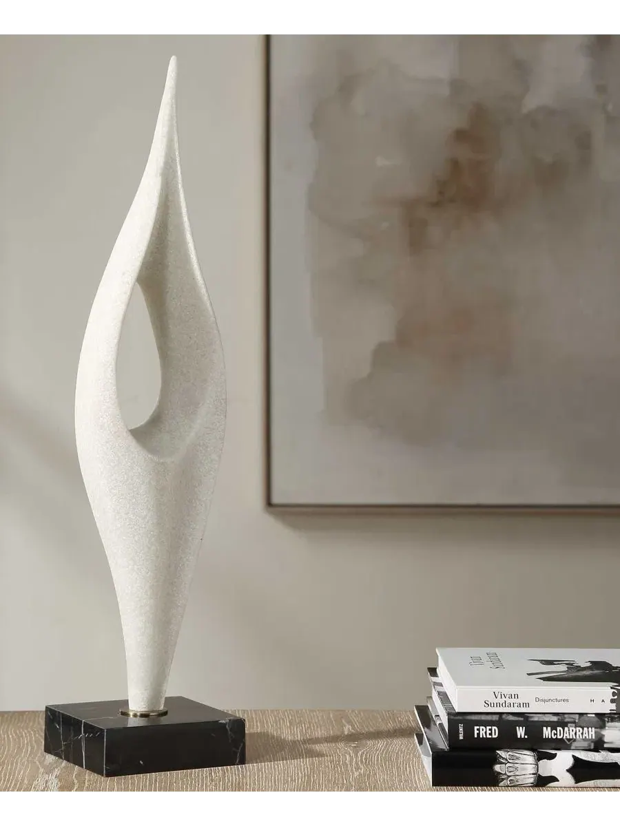 Скульптура «Капля жидкости» Uttermost — изображение 6 из 8, белый