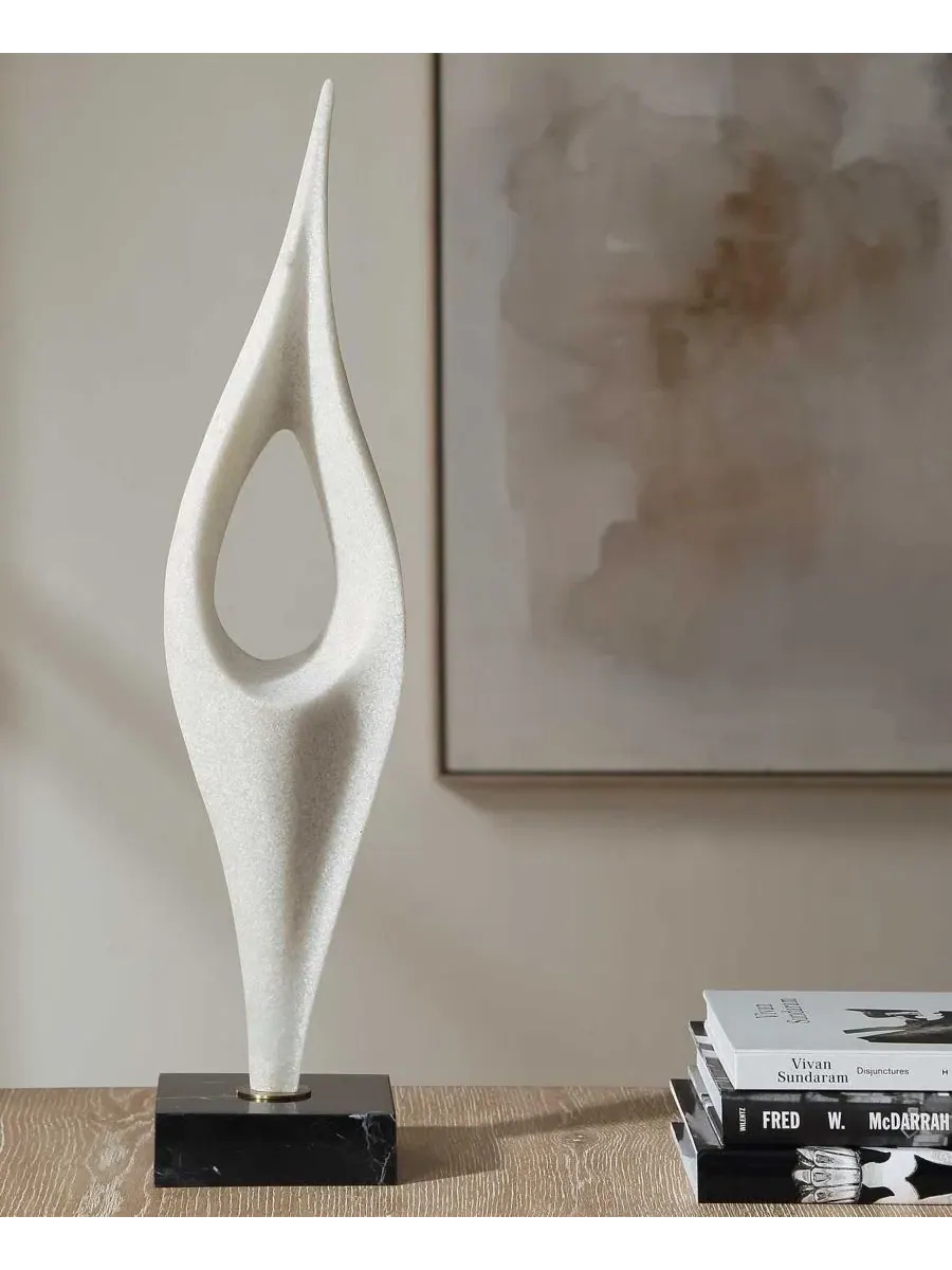 Скульптура «Капля жидкости» Uttermost — изображение 8 из 8, белый