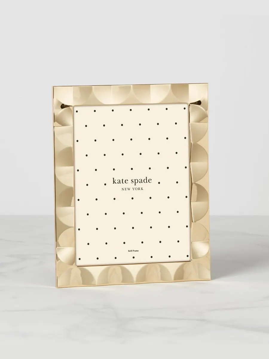 Рамка для картины "South Street Scallop", 8" x 10" Kate spade new york — изображение 4 из 4, золотистый