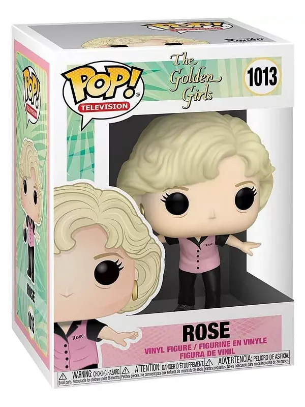 Виниловая фигурка Golden Girls | Роуз (форма для боулинга) Funko — изображение 3 из 3, розовый