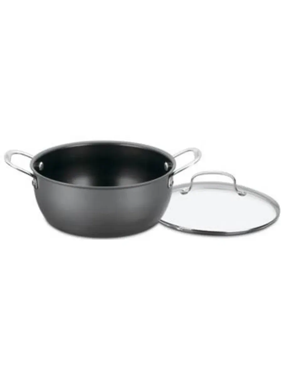 Кастрюля для чили 5 л с крышкой Chefs Classic Hard Anodized Cuisinart