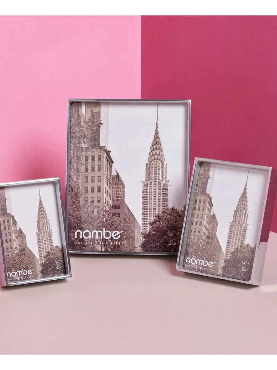 Рамка Nambe Treso 8x10 Nambé — изображение 3 из 3, серебряный