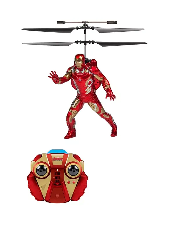 Летающая фигурка Железного человека из Marvel Avengers IR вертолет World Tech Toys