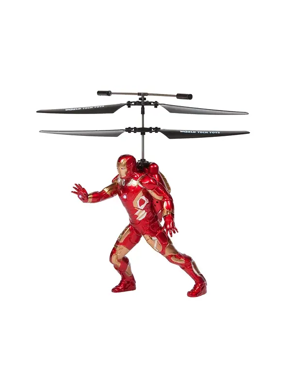 Летающая фигурка Железного человека из Marvel Avengers IR вертолет World Tech Toys — изображение 3 из 4, мульти