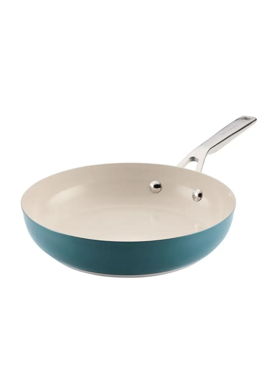 Сковорода 24 см с керамическим антипригарным покрытием Stainless Steel 9.5" Ceramic Nonstick Frying