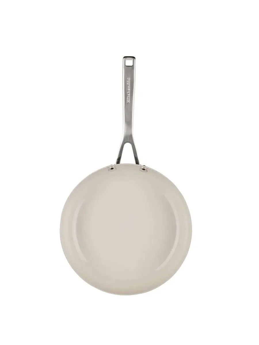 Сковорода 24 см с керамическим антипригарным покрытием Stainless Steel 9.5" Ceramic Nonstick Frying — изображение 2 из 7