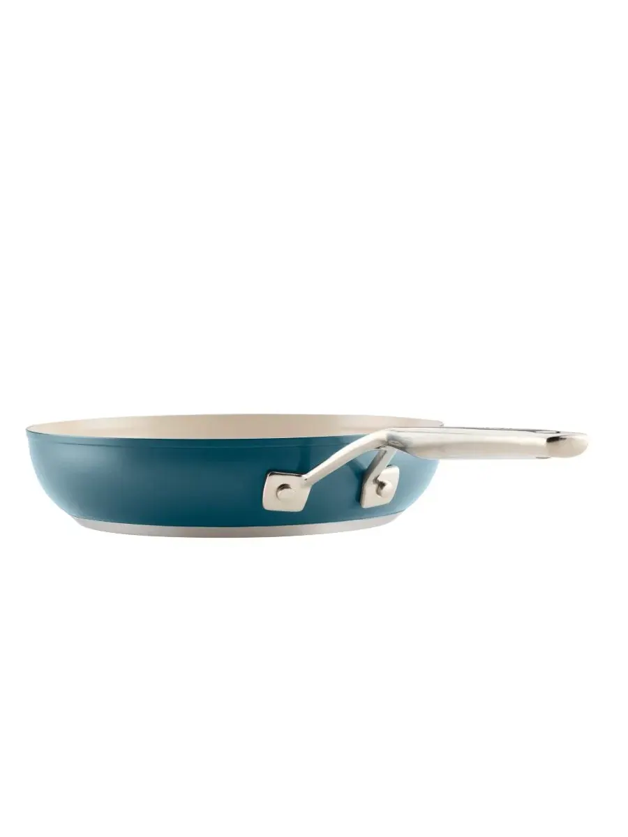 Сковорода 24 см с керамическим антипригарным покрытием Stainless Steel 9.5" Ceramic Nonstick Frying — изображение 4 из 7