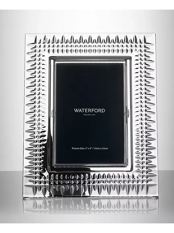 Рамка для картины «Лизмор» с бриллиантами, 4x6 дюймов Waterford — изображение 2 из 4, прозрачный
