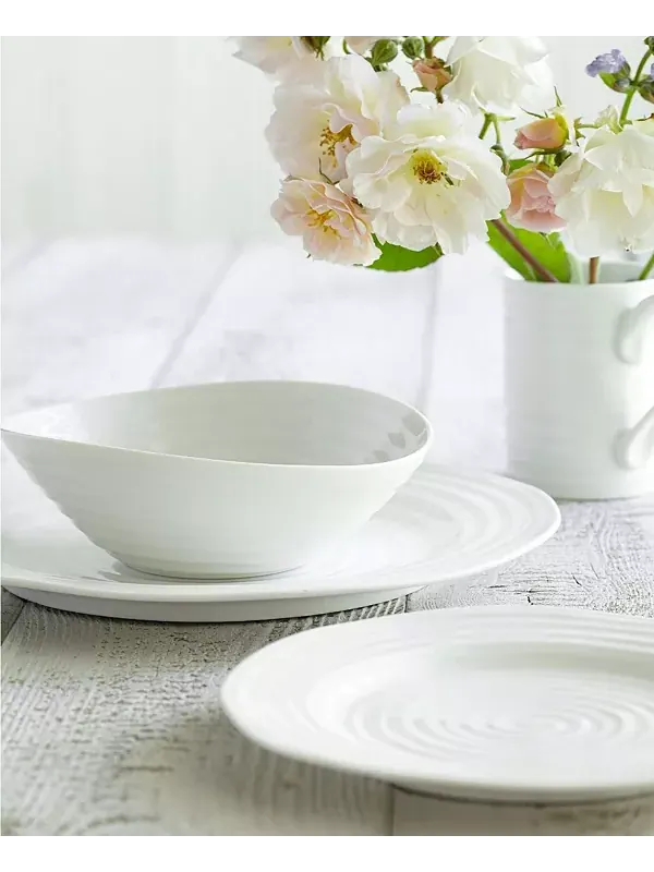 Набор из 4 мисок для хлопьев Sophie Conran Portmeirion — изображение 4 из 4, белый