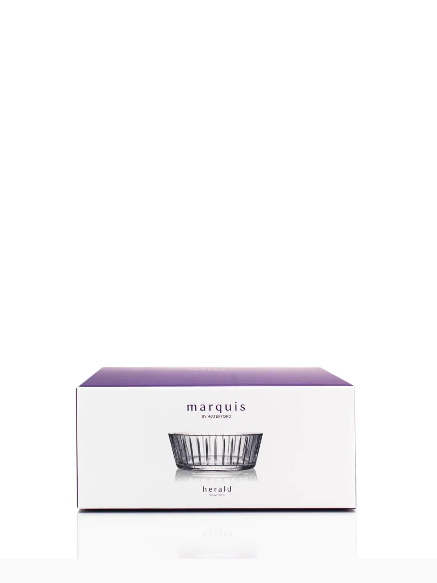 Миска Herald 10 дюймов, Marquis by Waterford — изображение 4 из 4, прозрачный