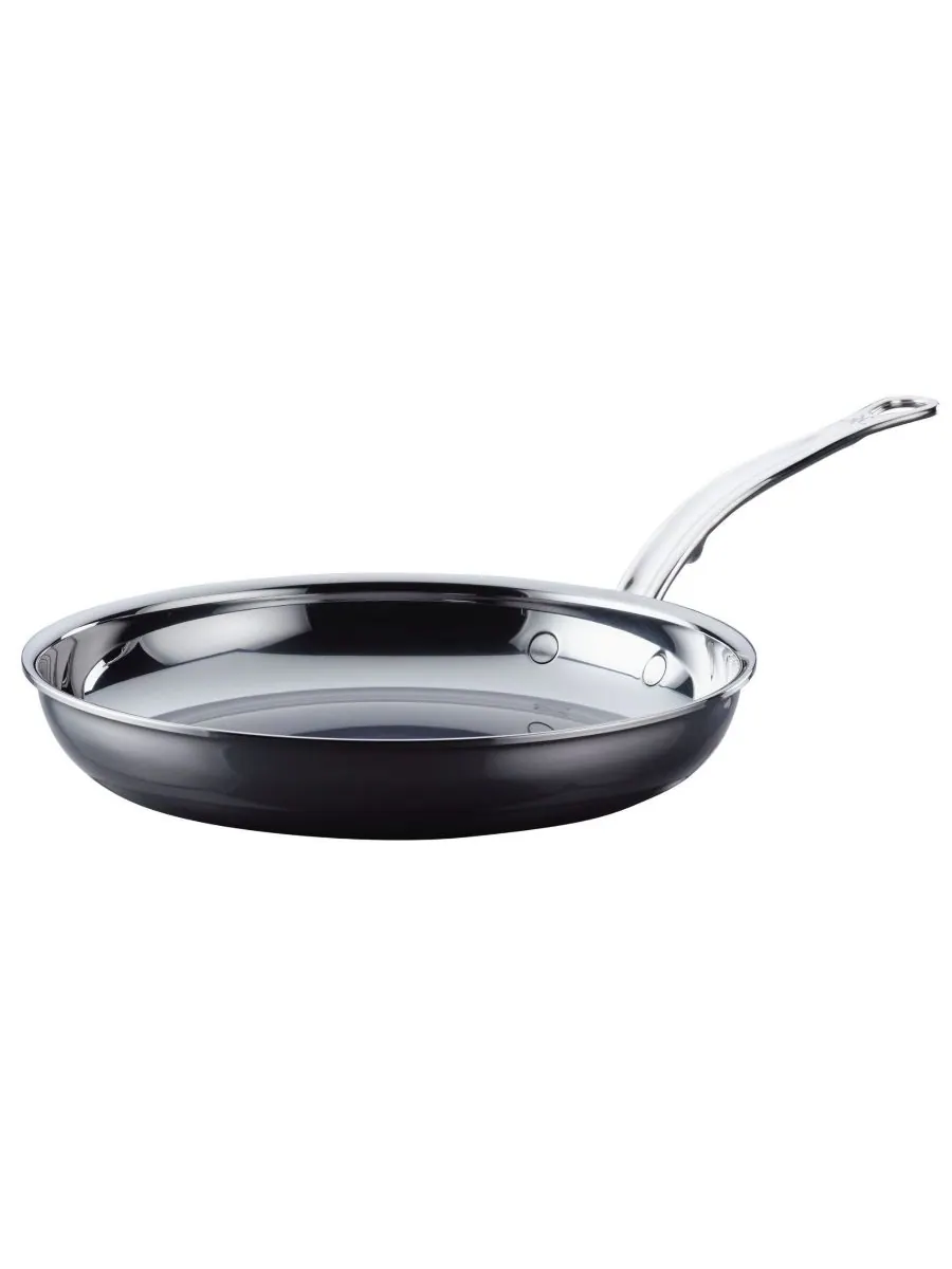 Hestan Открытая сковорода NanoBond из титановой нержавеющей стали, диаметр 11 дюймов