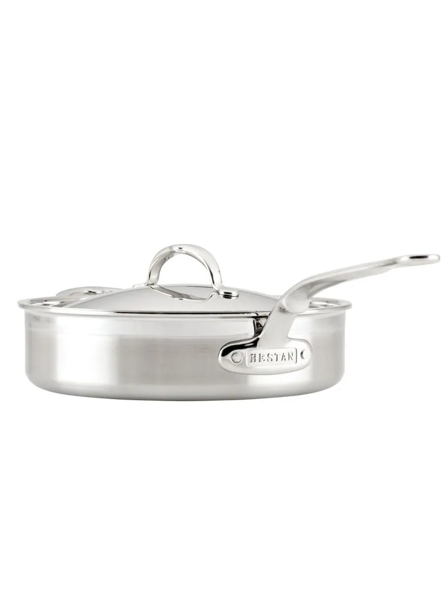 Hestan Сковорода ProBond Clad TITUM из нержавеющей стали с антипригарным покрытием, объемом 3 — изображение 2 из 7