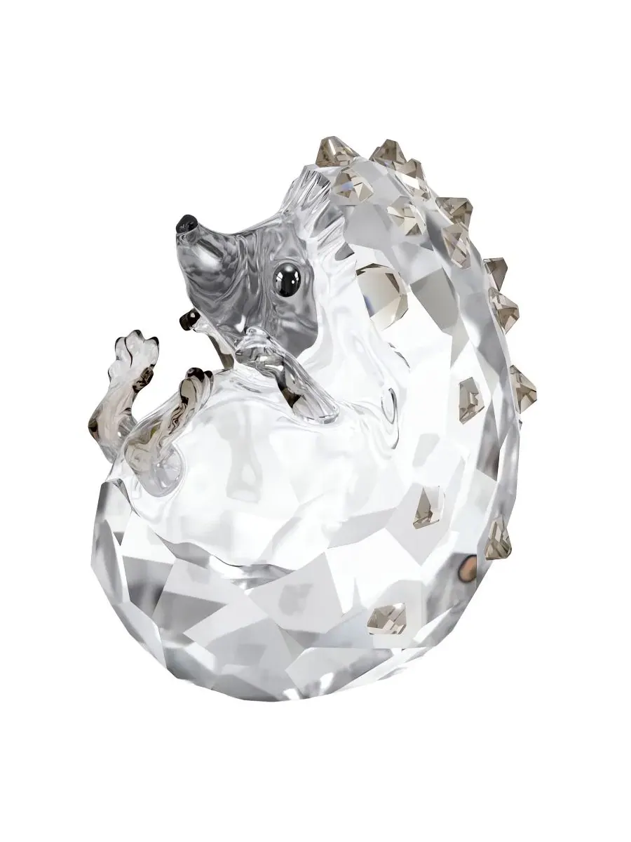 Фигурка ежа Idyllia Hedgehog Swarovski — изображение 3 из 4, прозрачный