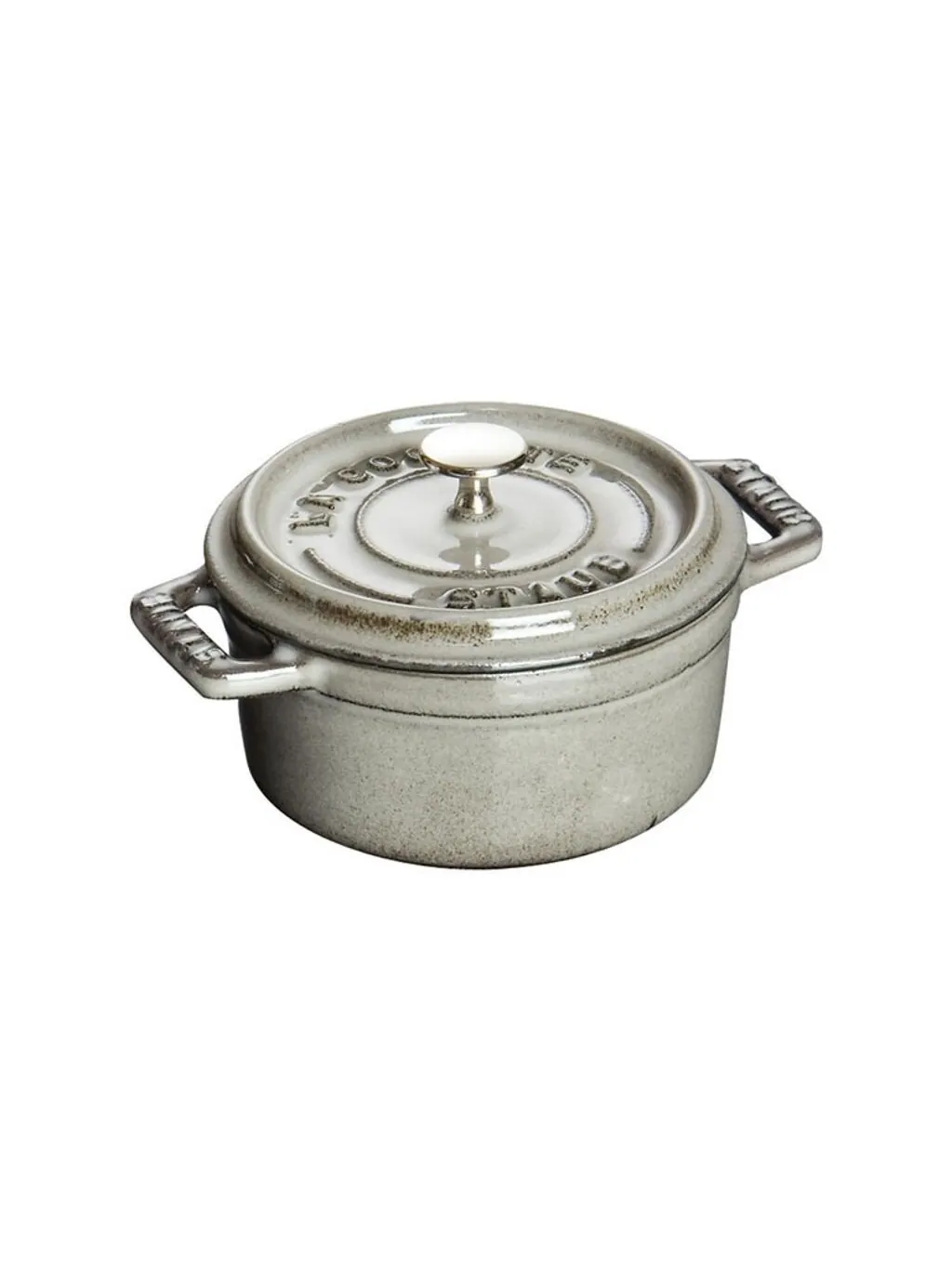 Круглая чугунная кокотница Staub, 22 см, 2.6 л