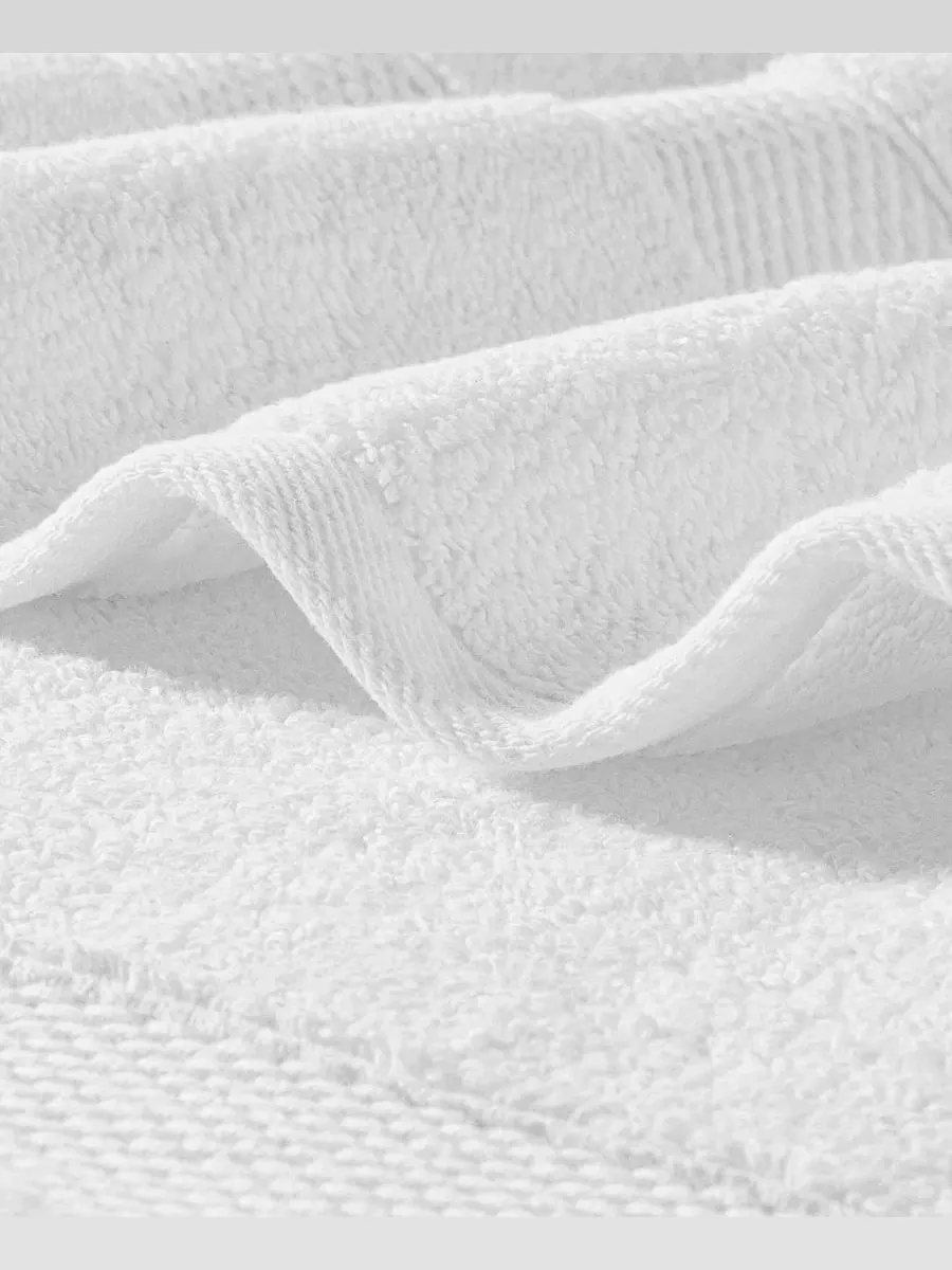 Набор полотенец для рук Anovia Turkish Cotton, 12 шт., 40x76 см Linum Home — изображение 5 из 7, белый
