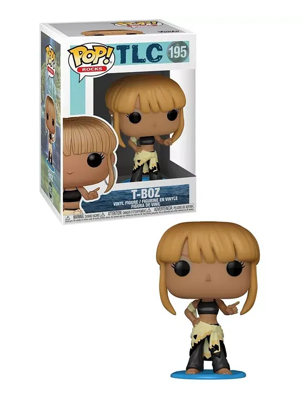 Виниловая фигурка Tlc Pop Rocks | t-boz Funko — изображение 2 из 3, желтый