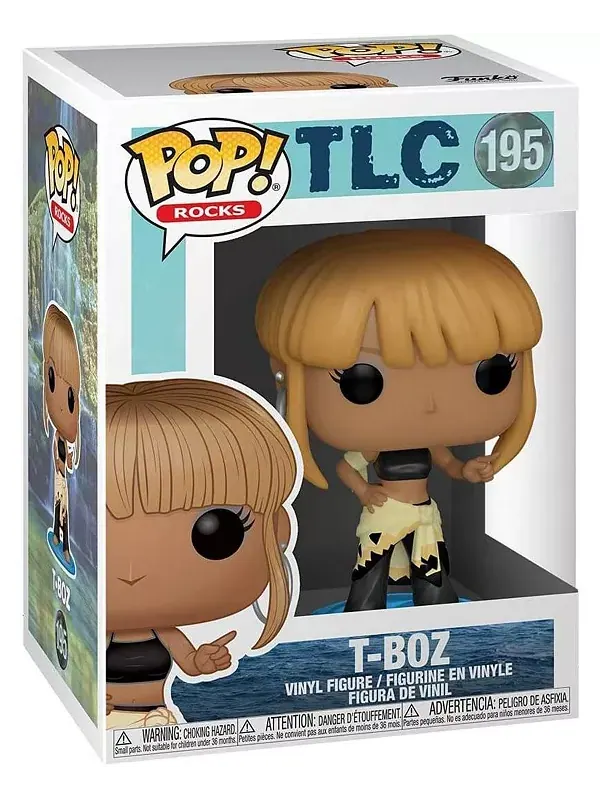 Виниловая фигурка Tlc Pop Rocks | t-boz Funko — изображение 3 из 3, желтый