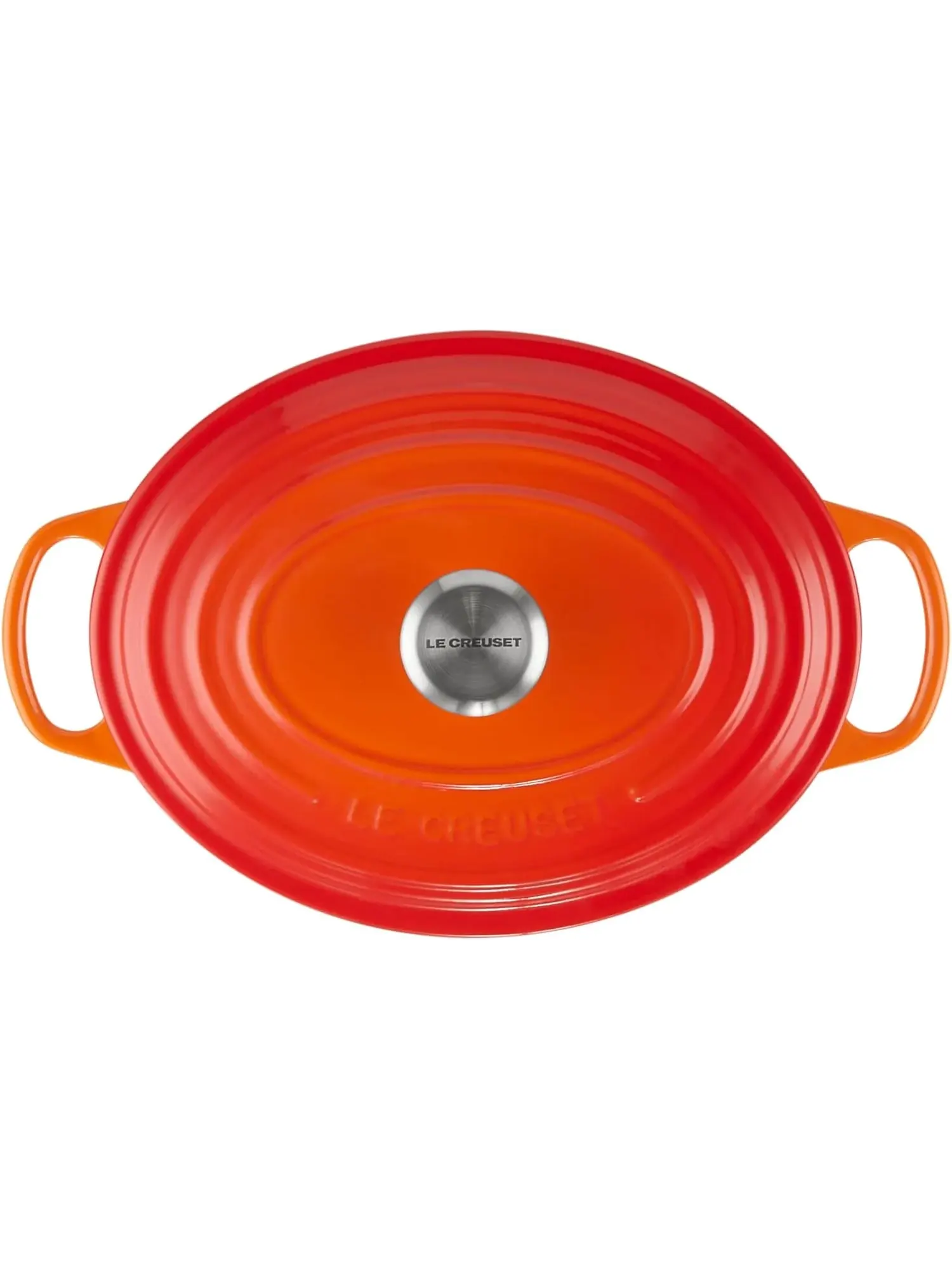 Кастрюля овальная Le Creuset Signature, 2,6 л, 23 см — изображение 2 из 7, пламя