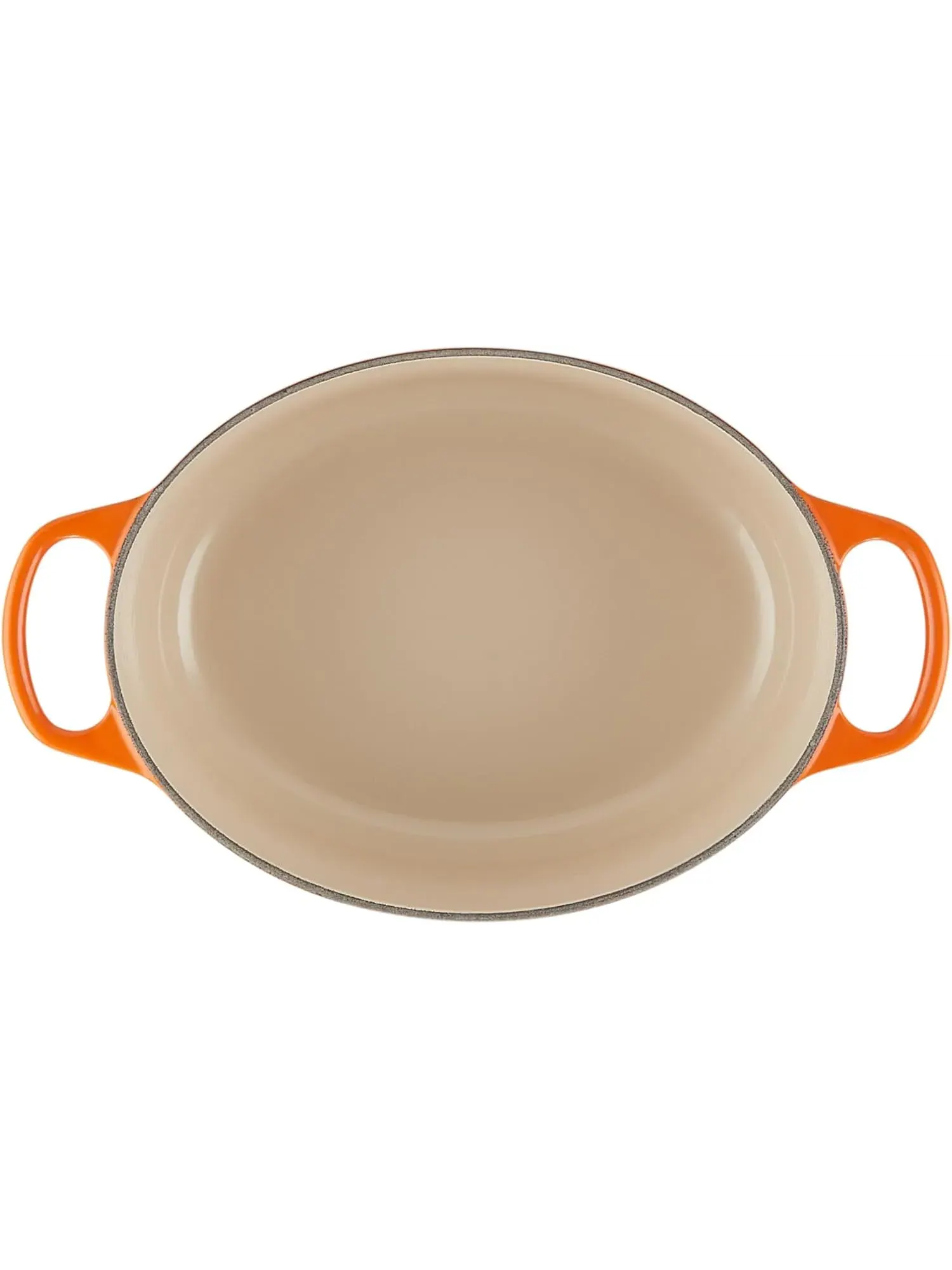 Кастрюля овальная Le Creuset Signature, 2,6 л, 23 см — изображение 3 из 7, пламя