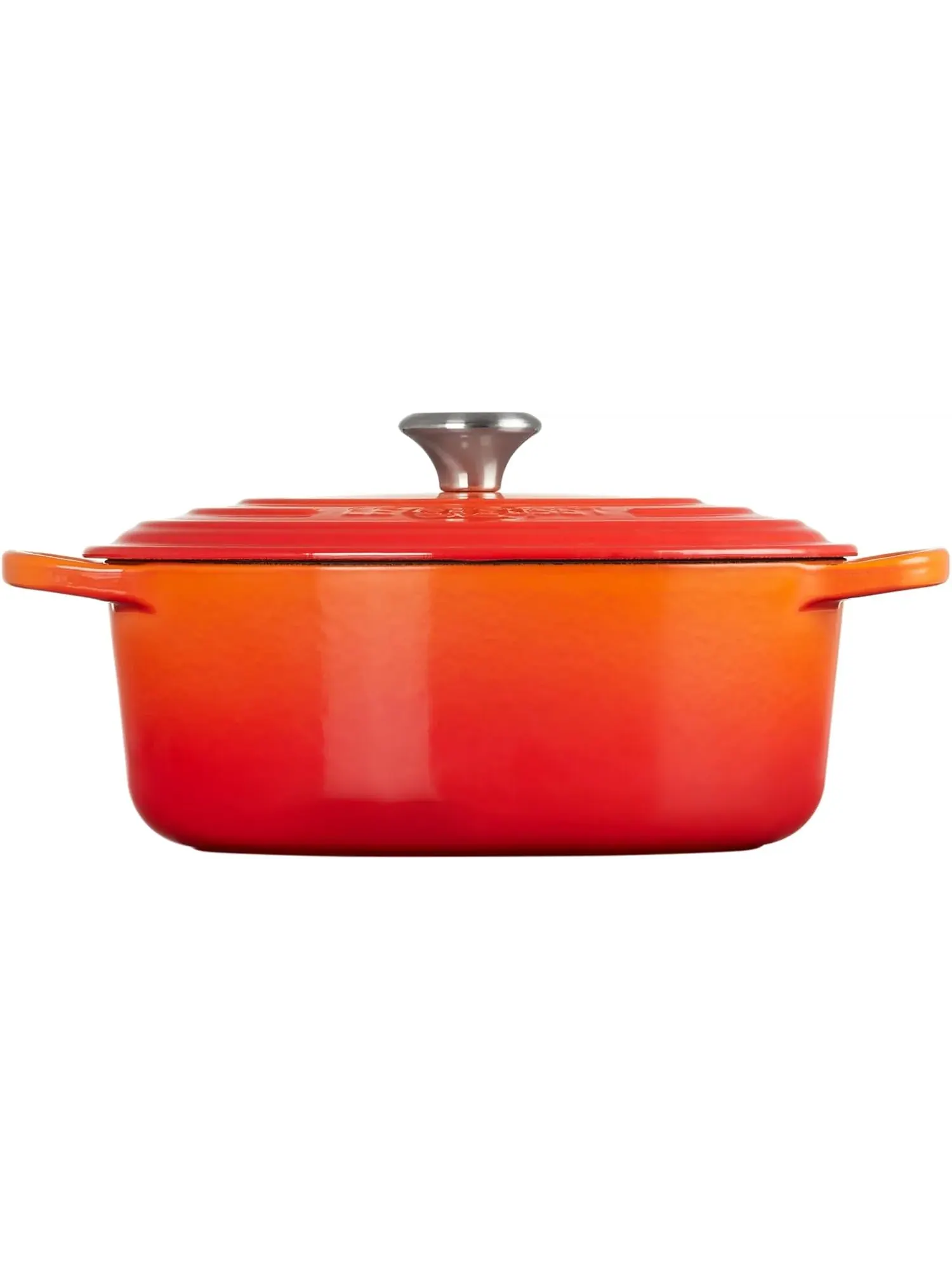 Кастрюля овальная Le Creuset Signature, 2,6 л, 23 см — изображение 4 из 7, пламя