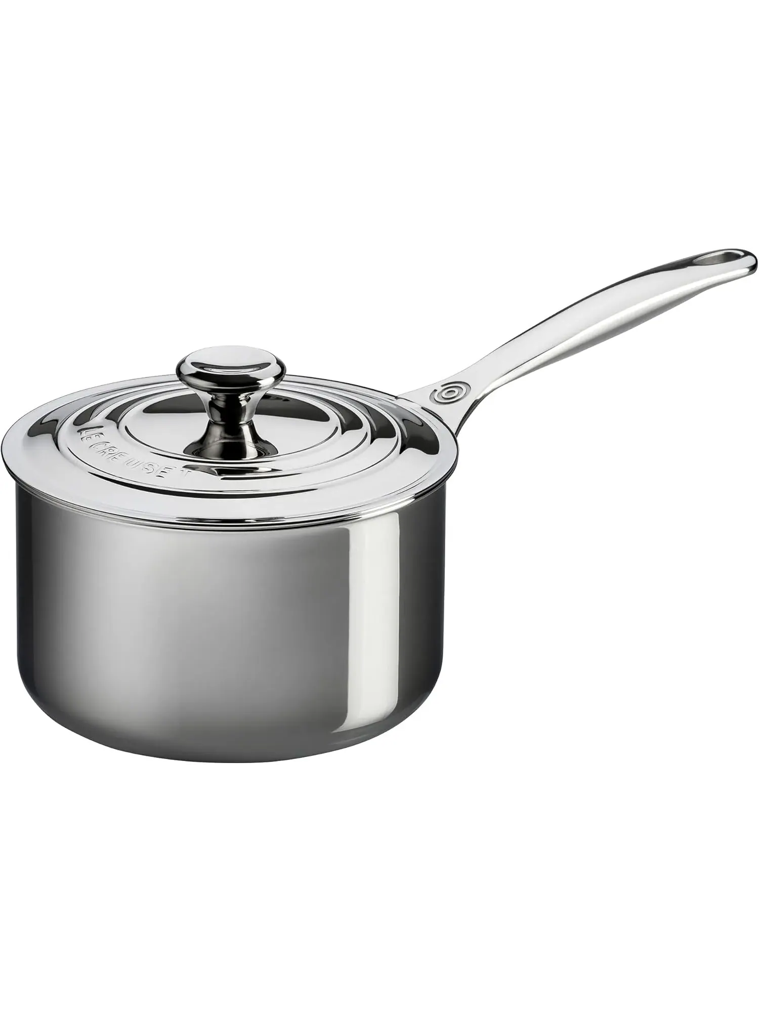 Набор посуды Le Creuset Tri-Ply Stainless Steel, 10 предметов — изображение 3 из 9, серебристый
