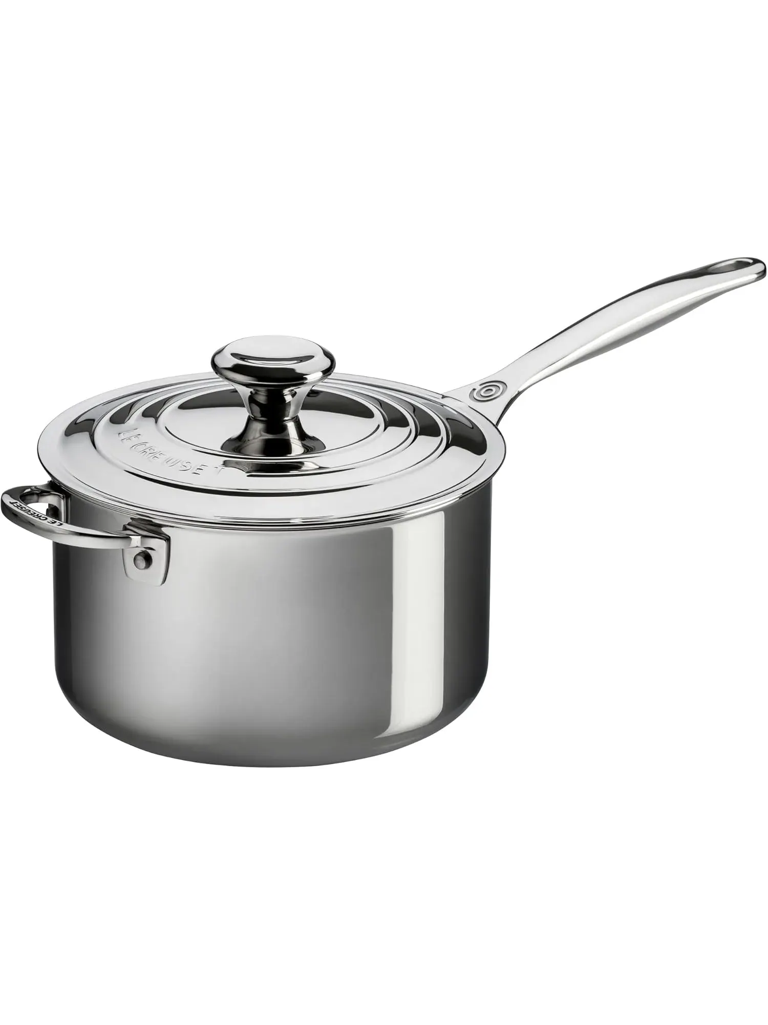 Набор посуды Le Creuset Tri-Ply Stainless Steel, 10 предметов — изображение 4 из 9, серебристый