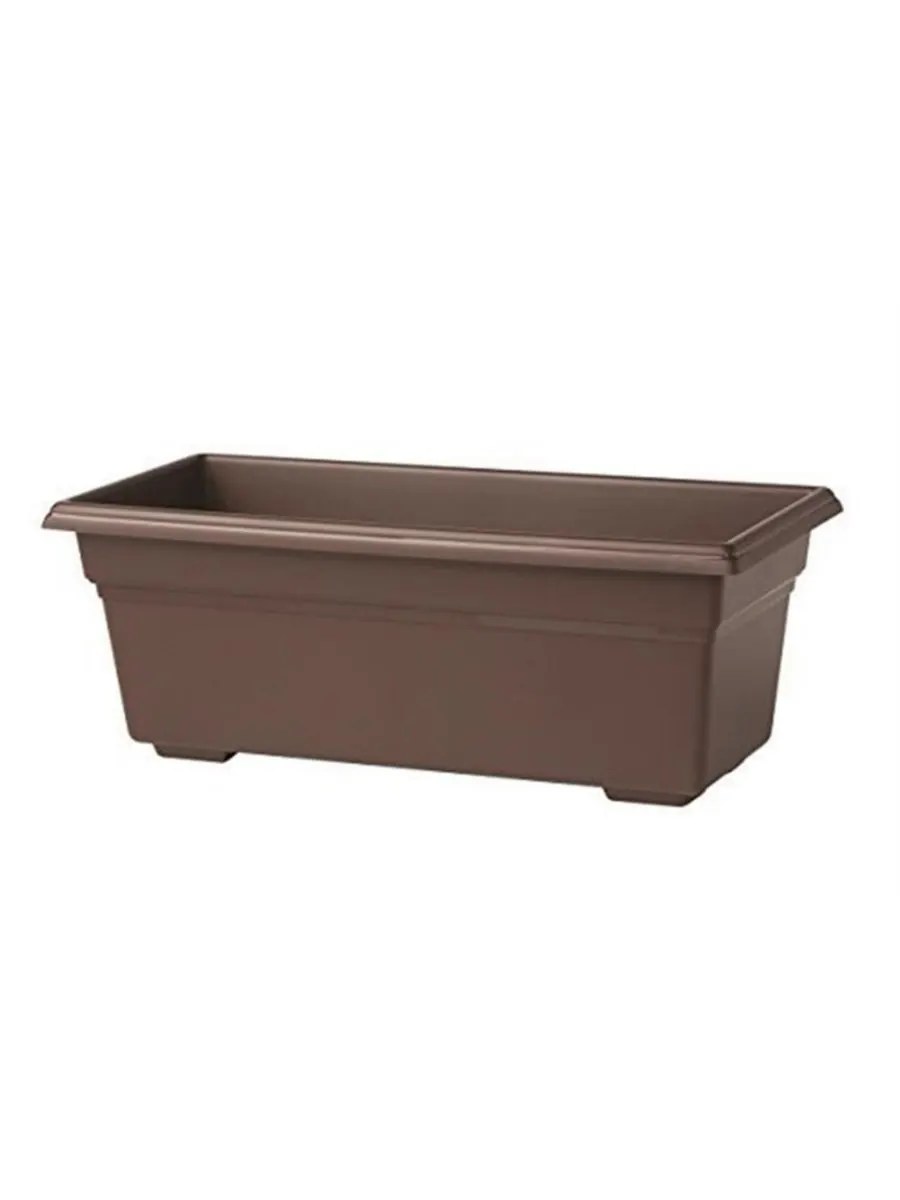 Novelty Кашпо Countryside Flower Box, коричневое, 18 дюймов