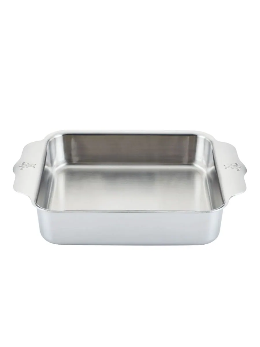 Набор посуды для выпечки Provisions Oven Bond Try-ply из 5 предметов Hestan — изображение 3 из 7, серебристый