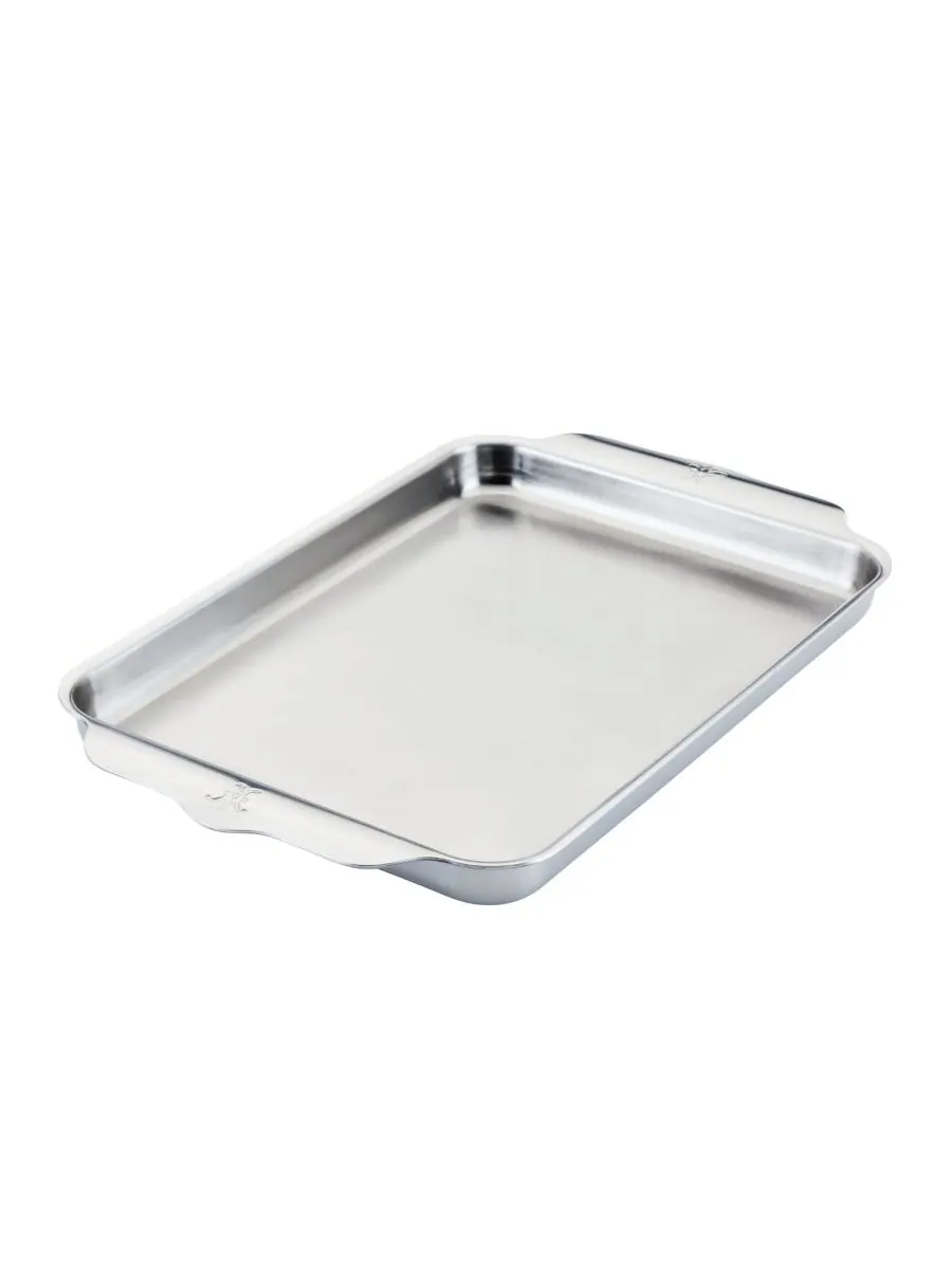 Набор посуды для выпечки Provisions Oven Bond Try-ply из 5 предметов Hestan — изображение 5 из 7, серебристый