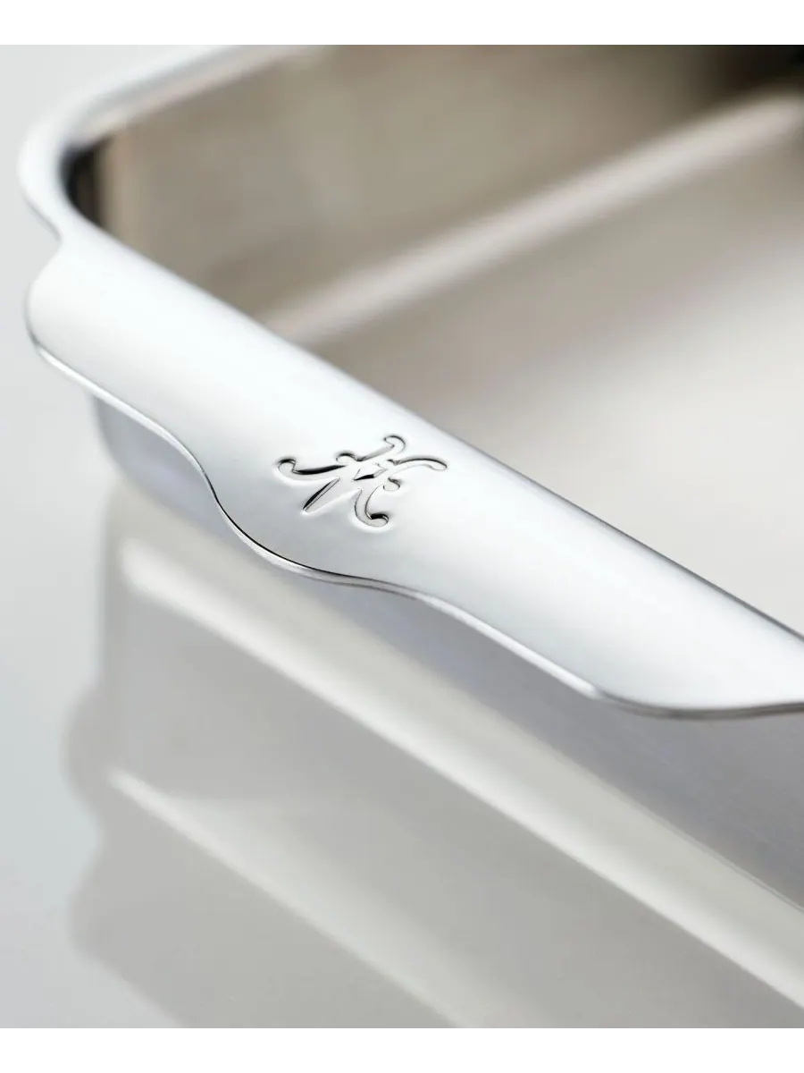 Набор посуды для выпечки Provisions Oven Bond Try-ply из 5 предметов Hestan — изображение 6 из 7, серебристый