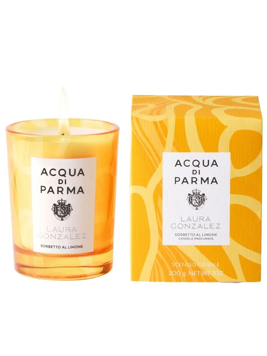 Ароматическая свеча Sorbetto Al Limone, 198 г ACQUA DI PARMA — изображение 2 из 4, нет цвета