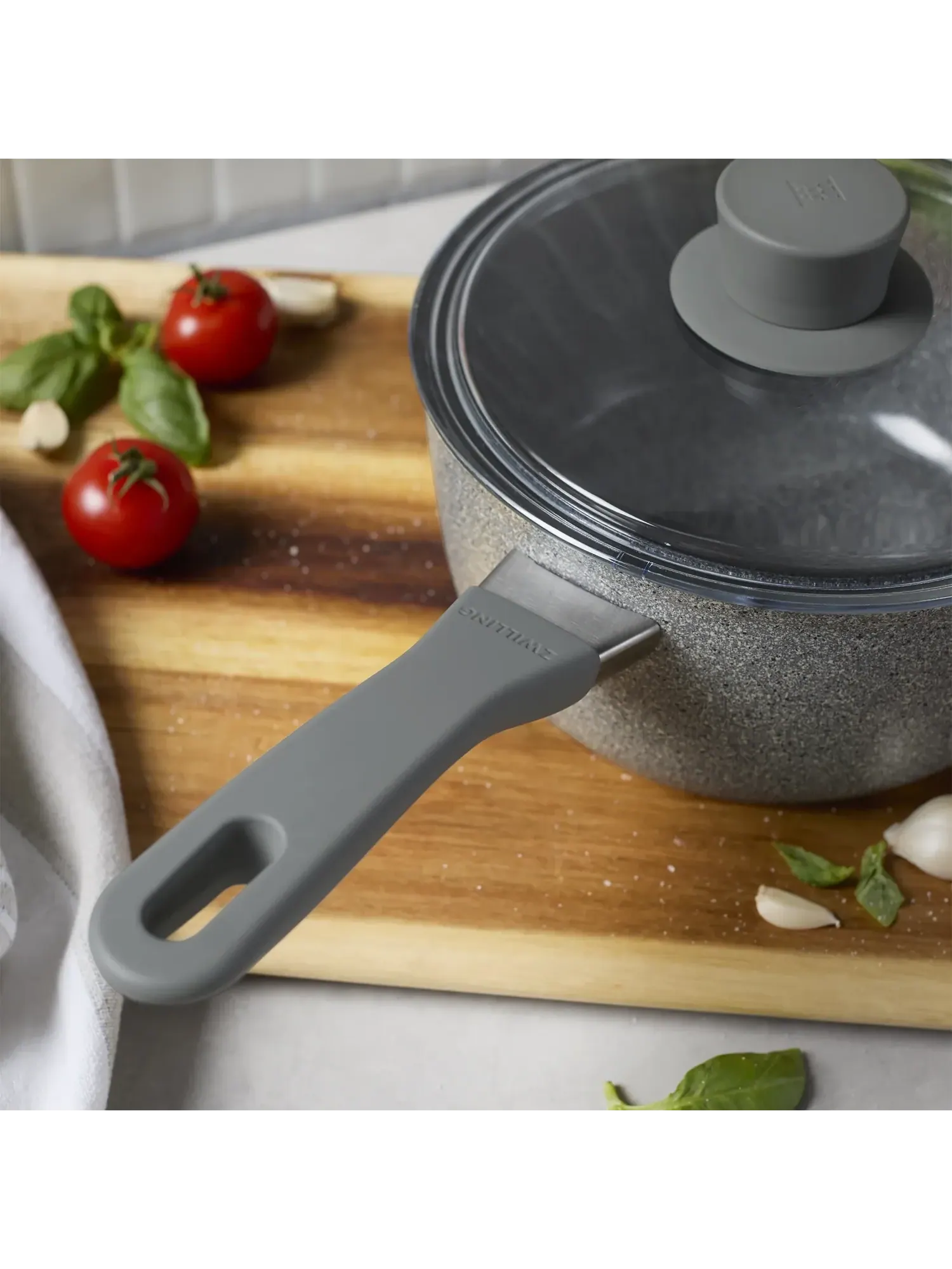Ковш ZWILLING Parma Plus Ceramic, 2,8 л, 20 см — изображение 6 из 6, серый