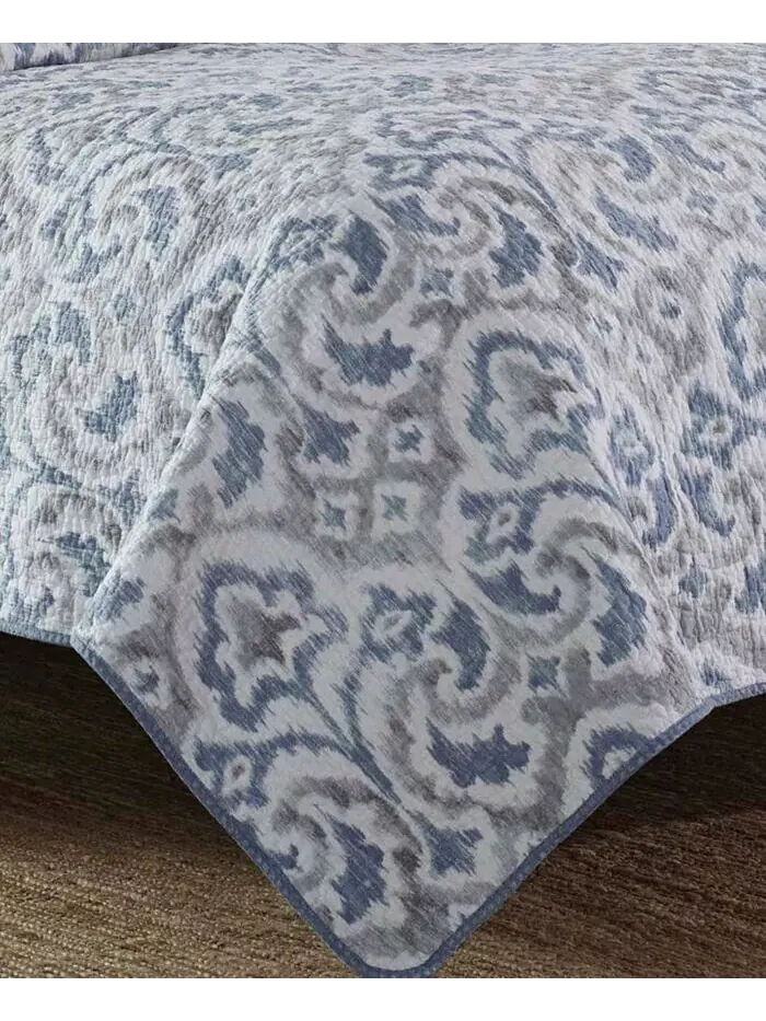 Tommy Bahama Коллекция дымчатых одеял Кабо-Верде Tommy Bahama Home — изображение 2 из 3, дымчатый