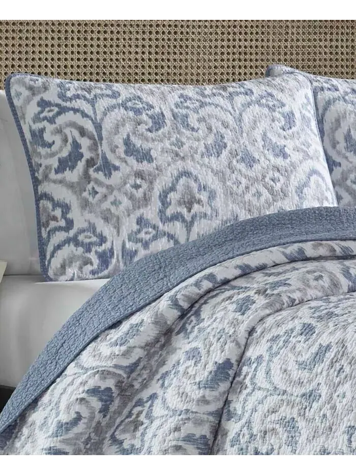 Tommy Bahama Коллекция дымчатых одеял Кабо-Верде Tommy Bahama Home — изображение 3 из 3, дымчатый