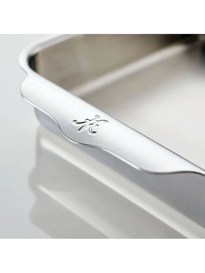 Противень Hestan Provisions Oven Bond Tri-ply, 28,2х22,4х5,1 см, нержавеющая сталь — изображение 2 из 6, серебряный