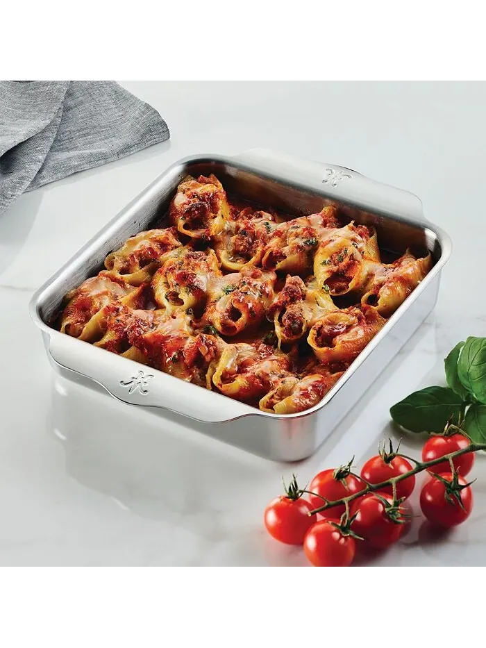 Противень Hestan Provisions Oven Bond Tri-ply, 28,2х22,4х5,1 см, нержавеющая сталь — изображение 6 из 6, серебряный
