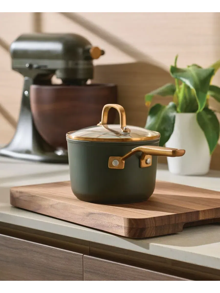 Сотейник с крышкой 2 л KitchenAid Design Series — изображение 7 из 10, зеленый