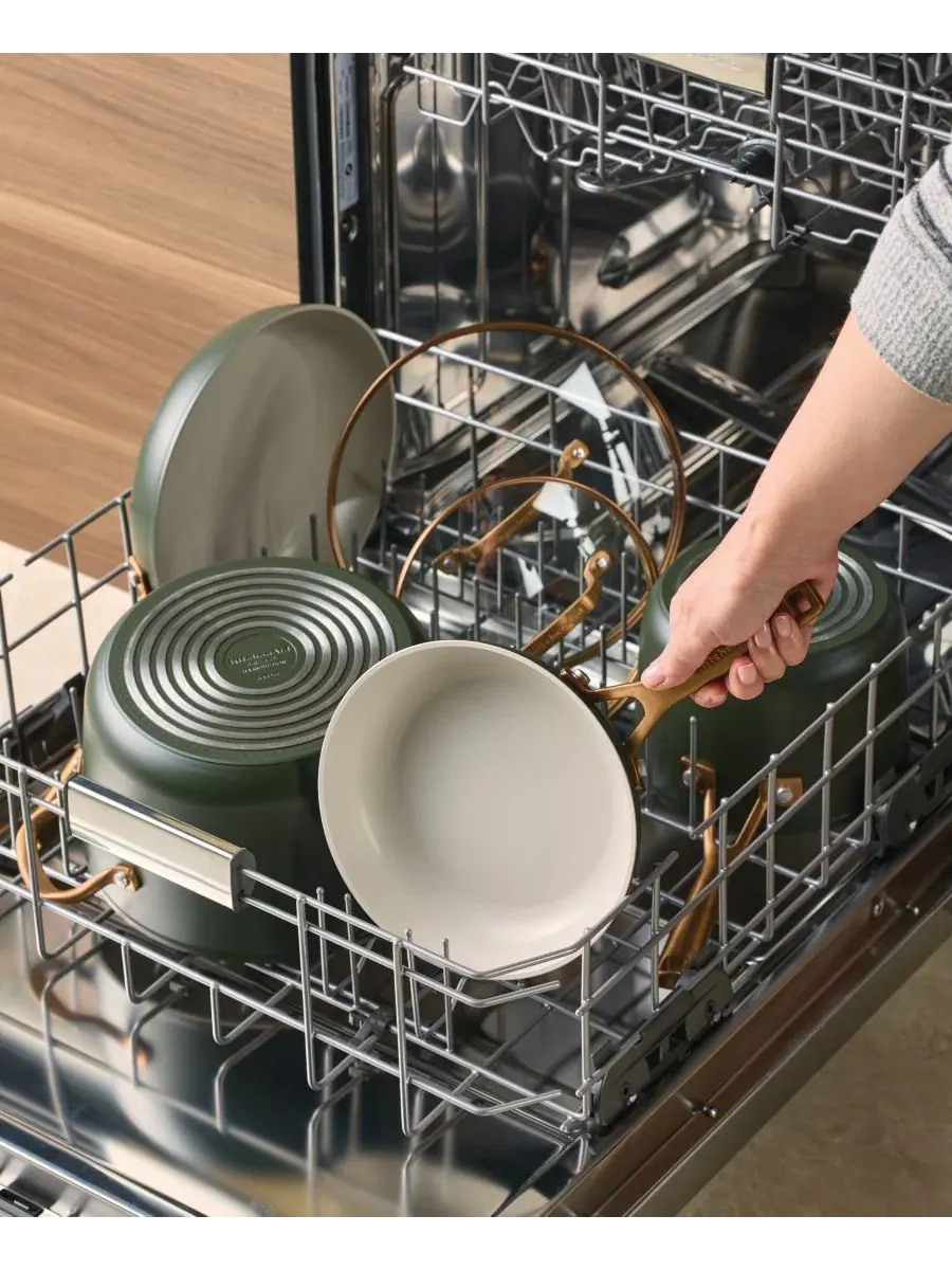 Сотейник с крышкой 2 л KitchenAid Design Series — изображение 10 из 10, зеленый