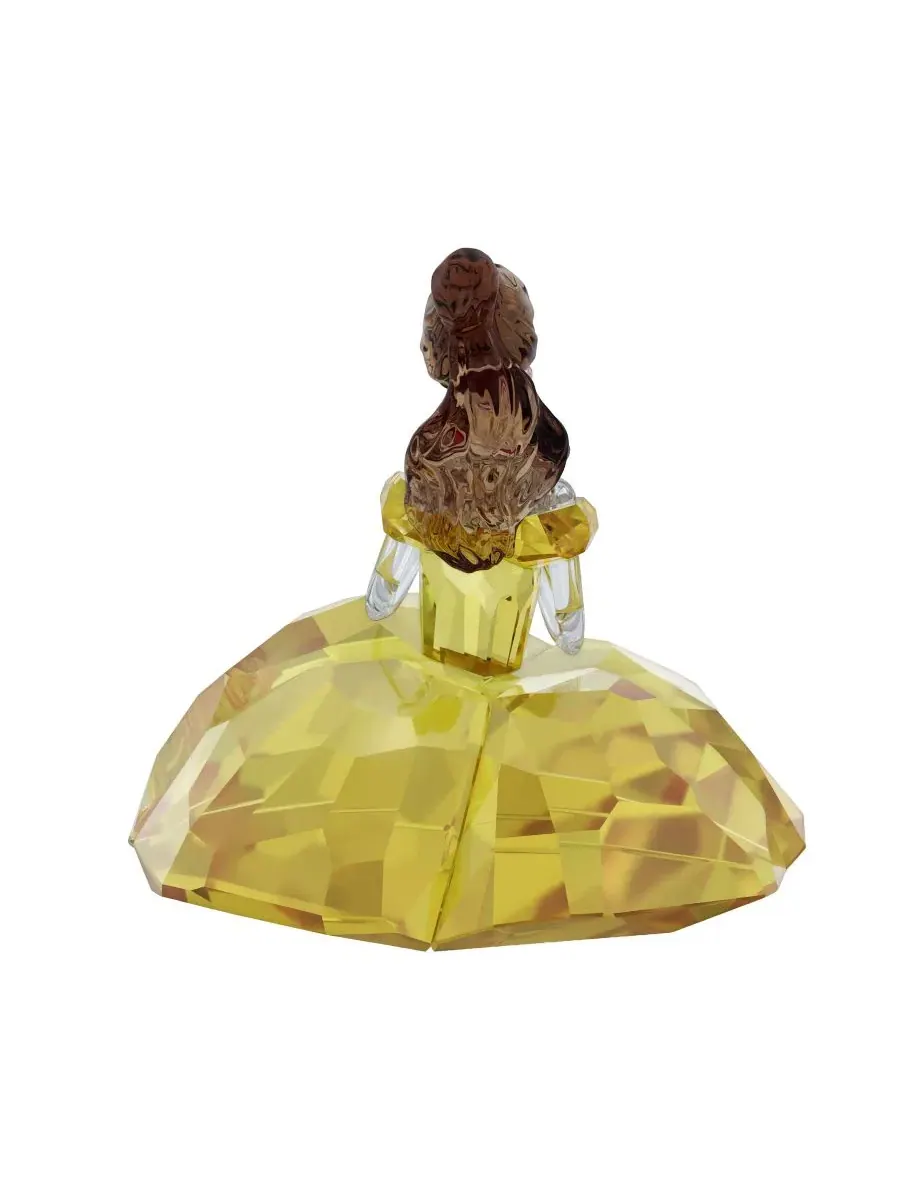 Фигурка Белль из кристаллов Swarovski, Disney Beauty and the Beast — изображение 3 из 4, желтый мульти
