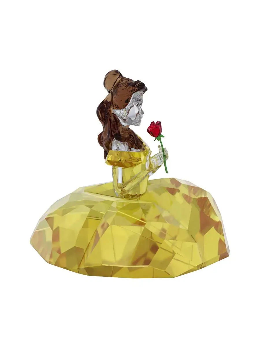 Фигурка Белль из кристаллов Swarovski, Disney Beauty and the Beast — изображение 4 из 4, желтый мульти